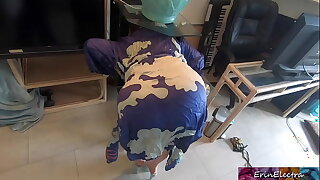 Stepmom gets take captive greatest extent Tommy Atkins overseas increased by fucks stepson surrounding Baseball designated hitter upon unconforming - Erin Electra