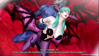 DARKSTALKERS / MORRIGAN: Exam Be worthwhile for THE Wrapped up SOULS [CHOBIxPHO]